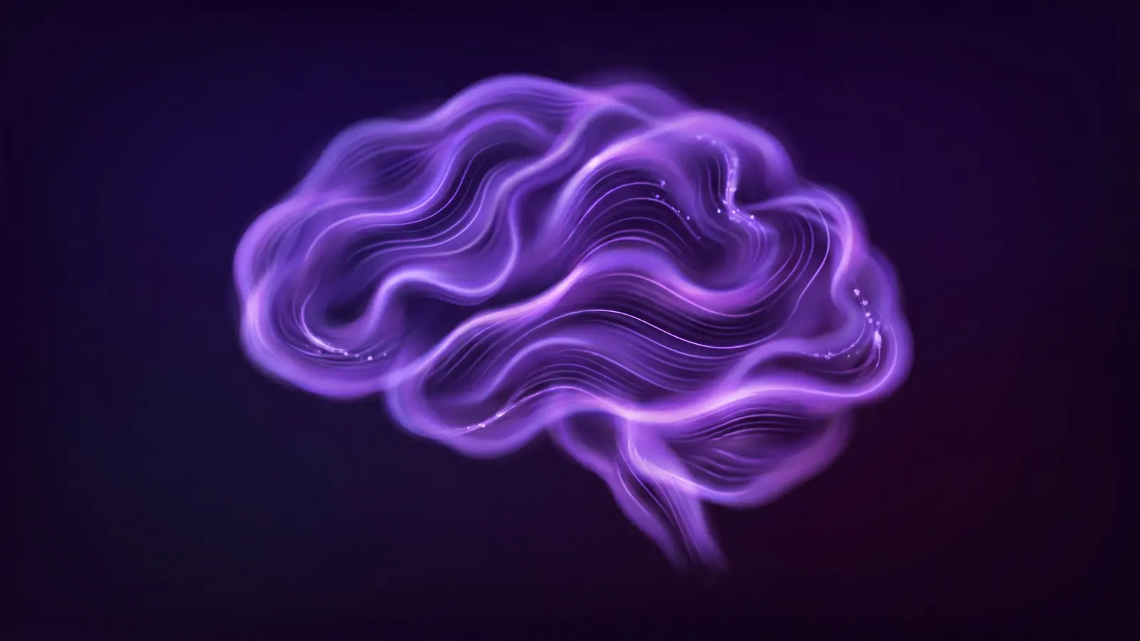 Abstract AI intelligence visual for business automation