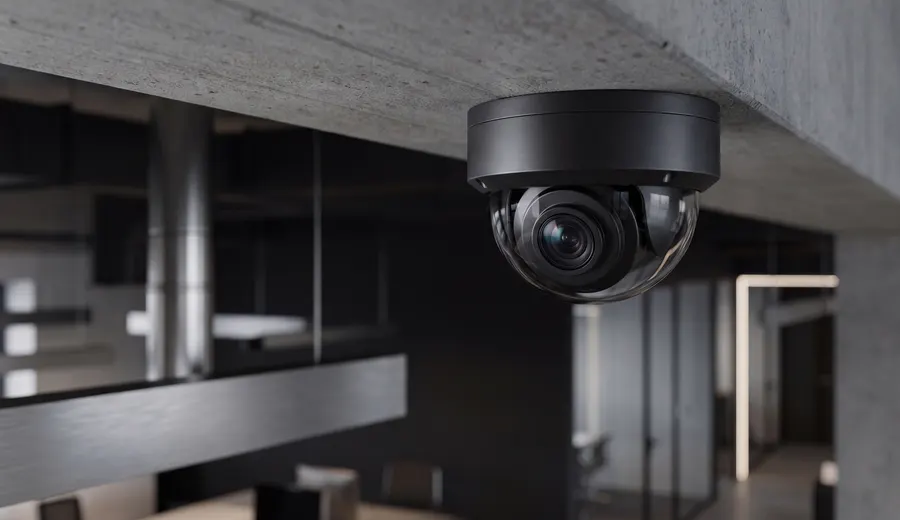 Commercial security camera system